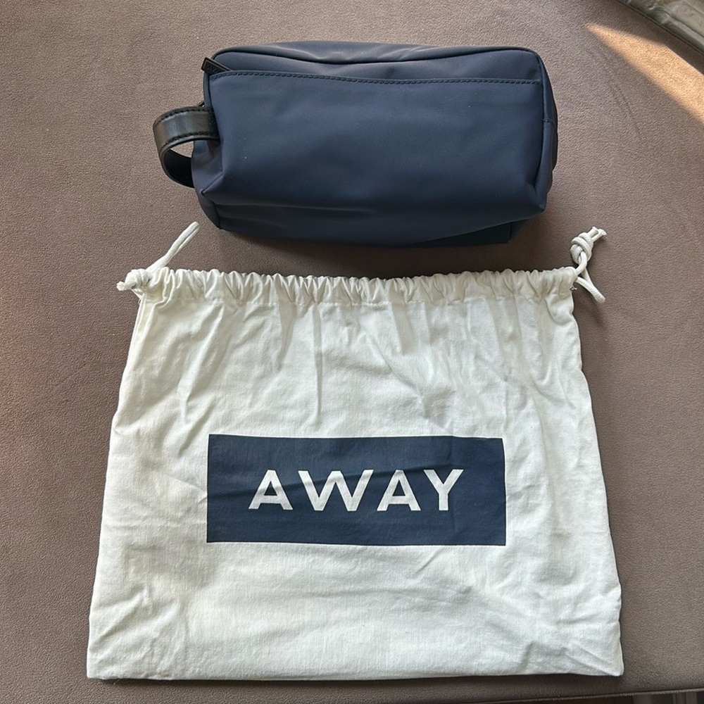 Away Navy Toiletry Bag- New in Bag